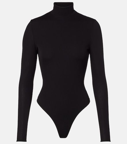 Alaia Open-back jersey bodysuit - Alaia - Modalova