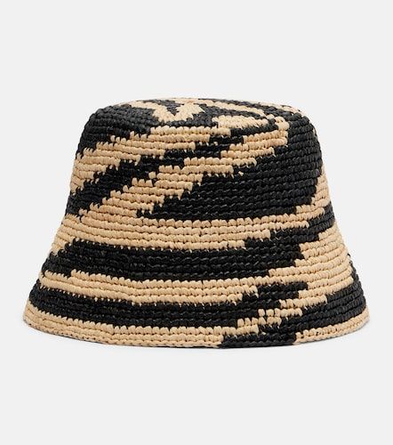Sombrero de pescador de rafia - Zimmermann - Modalova
