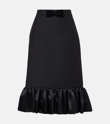 Valentino Crepe Couture midi skirt - Valentino - Modalova