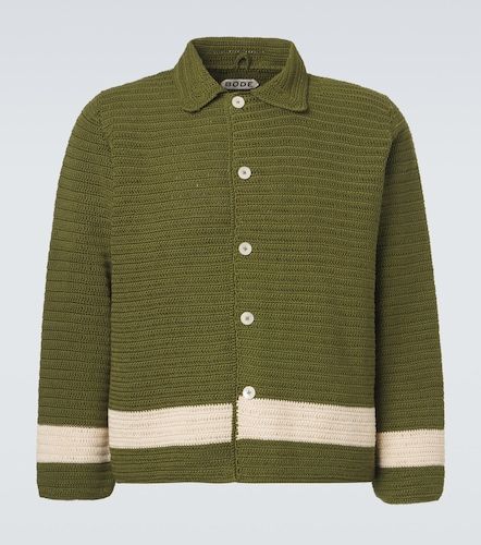 Camisa Marsh de croché de algodón - Bode - Modalova