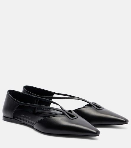 Amatassa leather ballet flats - Max Mara - Modalova