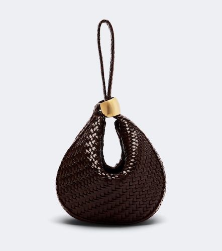 Zambia Small leather top-handle bag - Amanu - Modalova