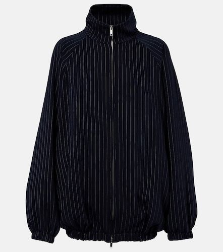 Baxter pinstripe oversized jacket - The Frankie Shop - Modalova