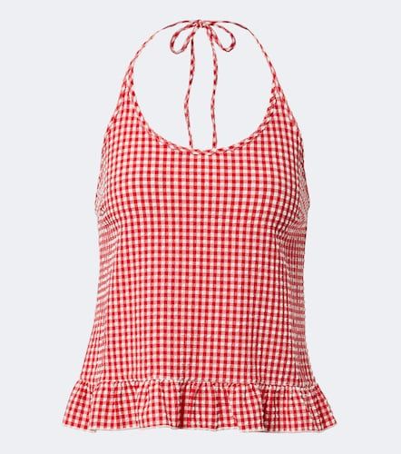 Brooklyn gingham halterneck top - Montce - Modalova