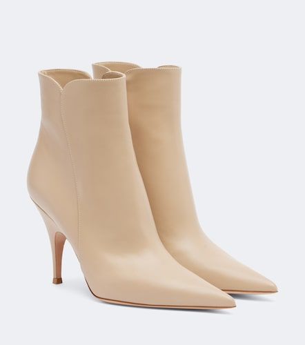 Gianvito Rossi Leather ankle boots - Gianvito Rossi - Modalova