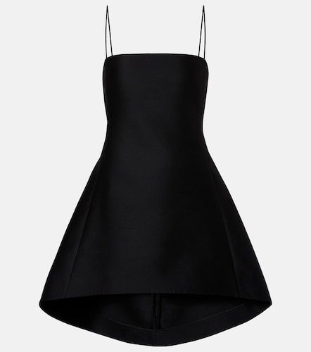 Abito corto in lana e seta - Balenciaga - Modalova
