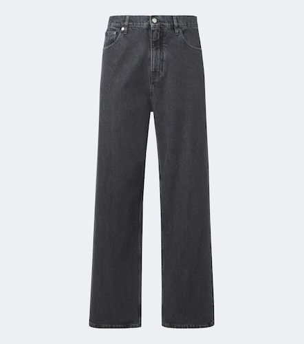 Jeans a gamba larga e vita media - Jil Sander - Modalova