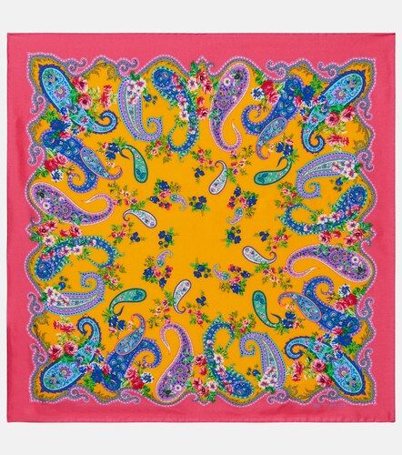 Pañuelo Rigoletto de seda con paisley - Etro - Modalova