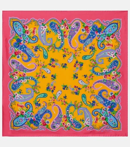 Etro Rigoletto paisley silk scarf - Etro - Modalova