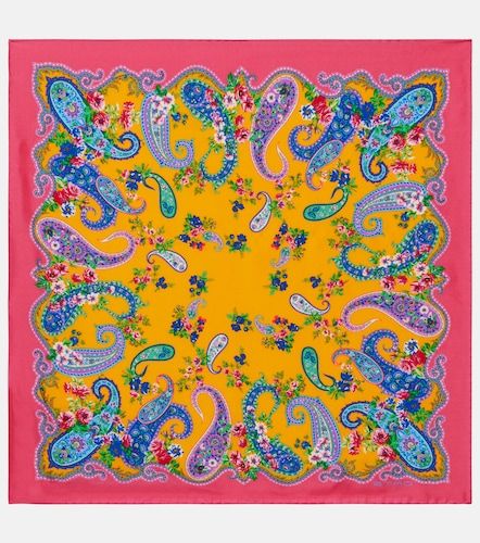 Sciarpa Rigoletto in seta paisley - Etro - Modalova