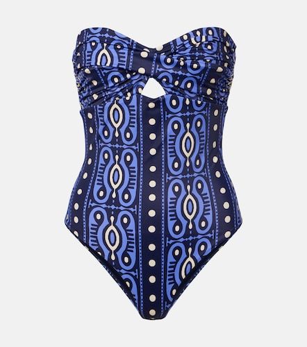 Printed cutout swimsuit - Johanna Ortiz - Modalova