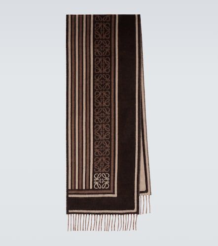 Sciarpa Anagram in lana e cashmere - Loewe - Modalova