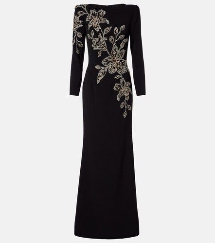 Abito lungo Slipper Orchid con cristalli - Jenny Packham - Modalova