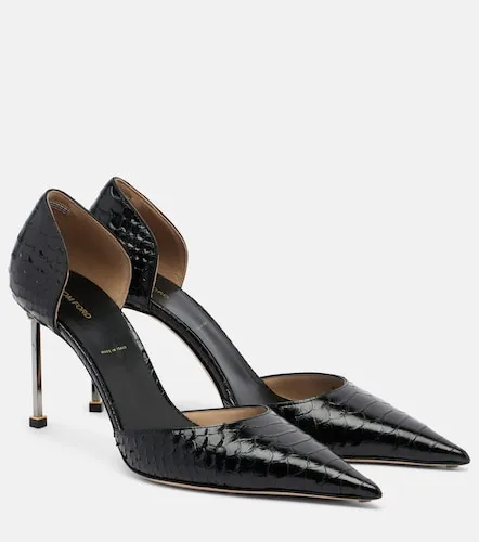 Spire snake-effect leather pumps - Tom Ford - Modalova