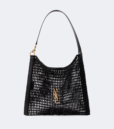 Bolso al hombro Cassandre de rafia - Saint Laurent - Modalova