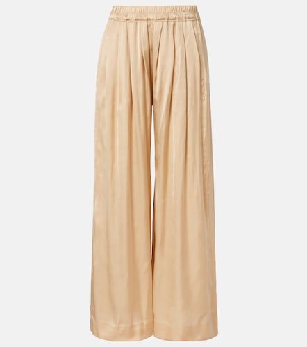 Nolia satin wide-leg pants - Isabel Marant - Modalova