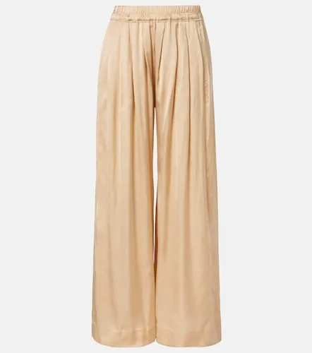 Pantalones anchos Nolia de satén - Isabel Marant - Modalova