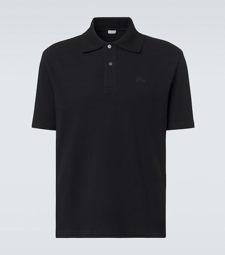 Polo de piqué de algodón con Double L - Loewe - Modalova