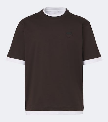 Prada T-Shirt aus Baumwoll-Jersey - Prada - Modalova