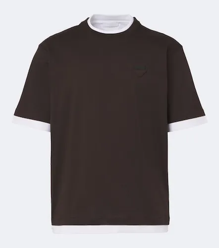 Prada T-Shirt aus Baumwoll-Jersey - Prada - Modalova