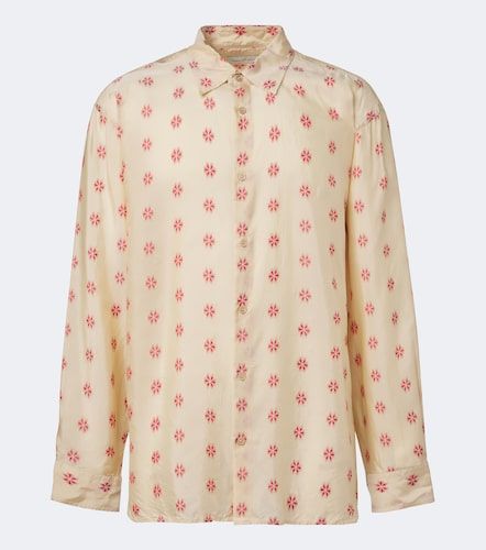 Floral jacquard shirt - Dries Van Noten - Modalova