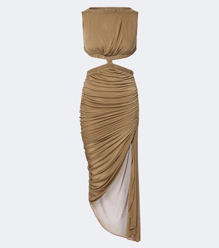 Vestido midi asimétrico Theia drapeado - Christopher Esber - Modalova