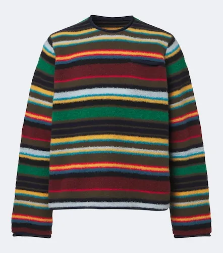 Sacai Striped wool-blend sweater - Sacai - Modalova