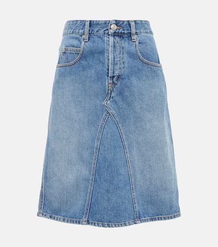 Fiali denim midi skirt - Marant Etoile - Modalova