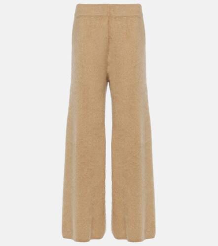 Ellery brushed cashmere flared pants - Lisa Yang - Modalova