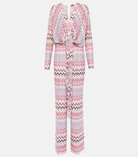 Missoni Printed lamÃ© jumpsuit - Missoni - Modalova