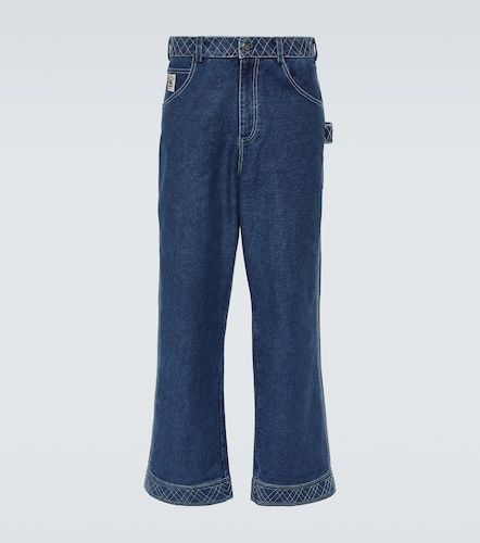 Jeans Knolly Brook a gamba larga con ricamo - Bode - Modalova