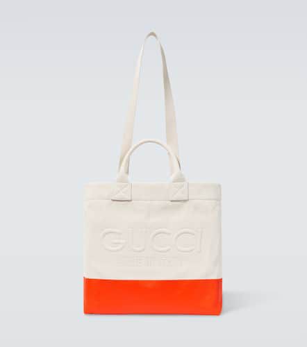 Gucci Logo canvas tote bag - Gucci - Modalova