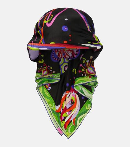 Pucci Fungo silk twill baseball cap - Pucci - Modalova