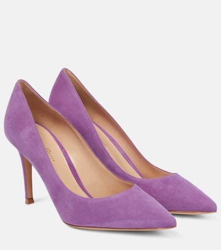 Gianvito 85 suede pumps - Gianvito Rossi - Modalova