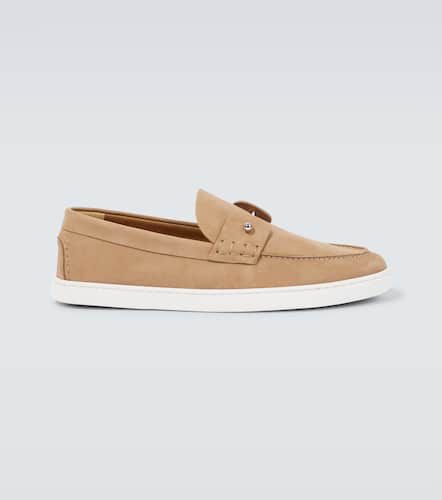 Chambeliboat leather boat shoes - Christian Louboutin - Modalova