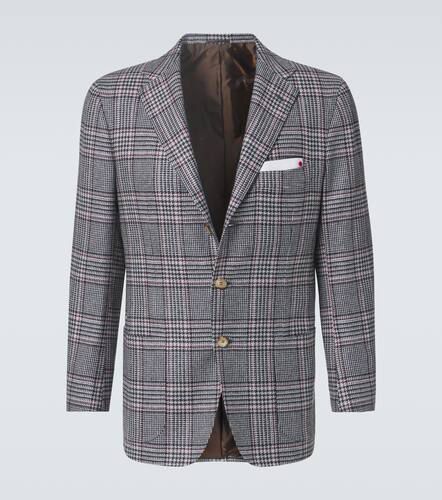 Kiton Checked cashmere blazer - Kiton - Modalova