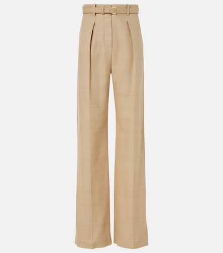 Edward silk wide-leg pants - Loro Piana - Modalova