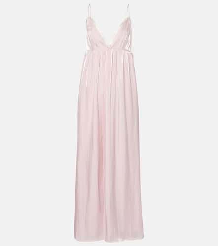 Ganni Satin maxi dress - Ganni - Modalova