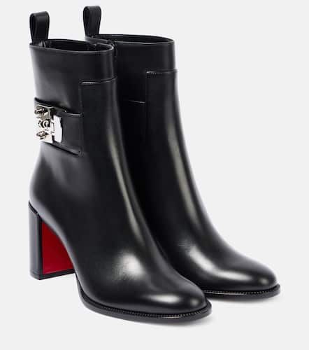 Booty Lock 70 leather ankle boots - Christian Louboutin - Modalova