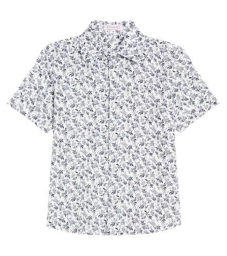 Francisco floral linen-blend shirt - La Coqueta - Modalova