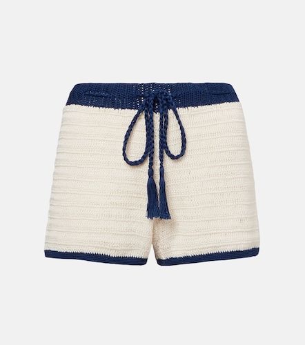 Shorts Seaside en croché de algodón - Anna Kosturova - Modalova