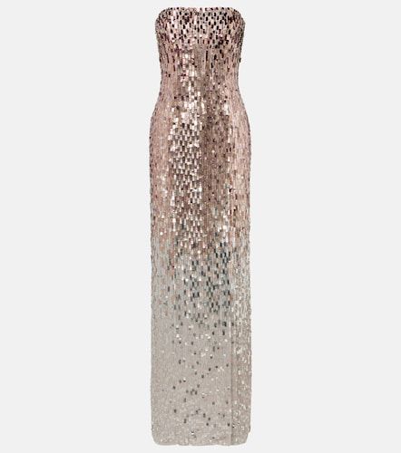 Lucille sequined strapless gown - Jenny Packham - Modalova