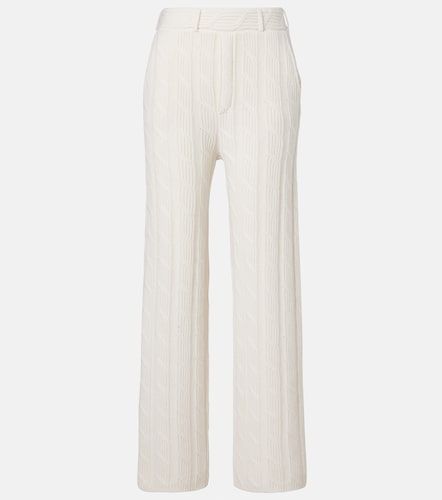 Weite Low-Rise-Hose Ebba aus Kaschmir - Lisa Yang - Modalova