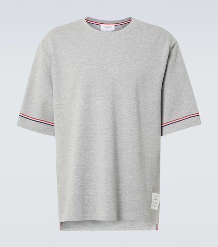 T-Shirt 4-Bar aus Baumwolle - Thom Browne - Modalova