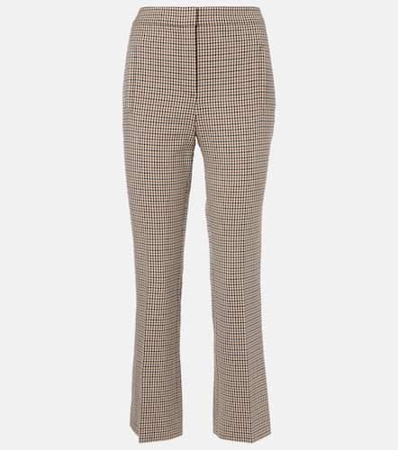 Arte Houndstooth high-rise cropped pants - Veronica Beard - Modalova