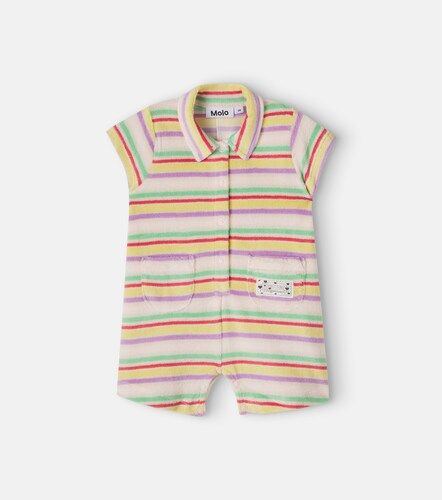 Bebé - mono Fawn de rizo a rayas - Molo - Modalova