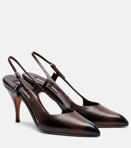 Miu Miu Pumps slingback in pelle - Miu Miu - Modalova