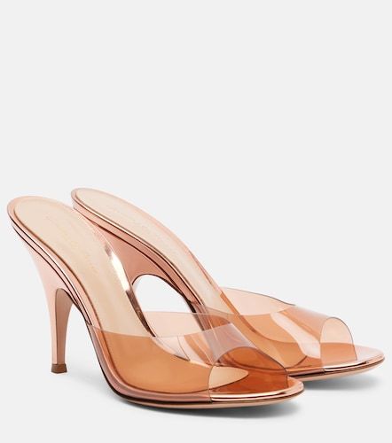 Pantoletten Sofia mit Leder - Gianvito Rossi - Modalova