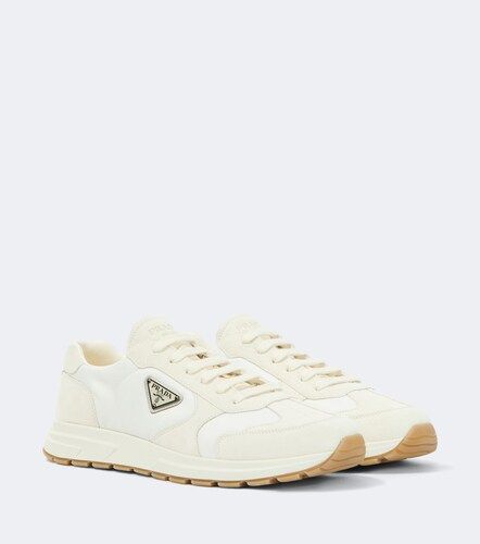 Prax Re-Nylon suede-trimmed sneakers - Prada - Modalova