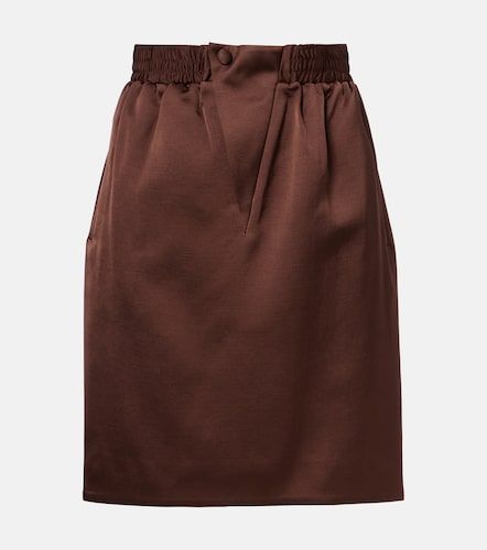 Jacques Wei Satin pencil skirt - Jacques Wei - Modalova